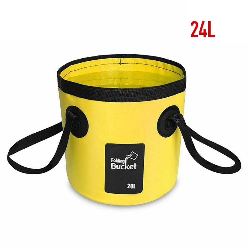 Visemmer draagbare outdoor reis opvouwbare wateremmer handige visbox autowas emmer geïntegreerde vormgeving: 03