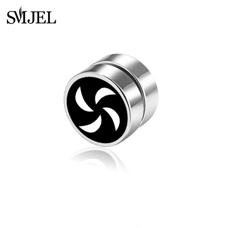Pendientes Punk con imán fuerte para hombre y mujer, aretes sin perforación, aretes falsos, sin agujero para la oreja, , accesorios de joyería