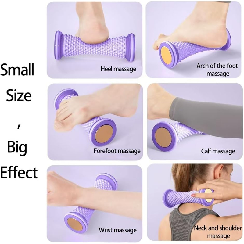 1pcFoot Massager Ball Roller Yoga Muscle Roller Stick For Deep Tissue Pain Relief Hand Leg Relaxation Manual Therapy Acupressure