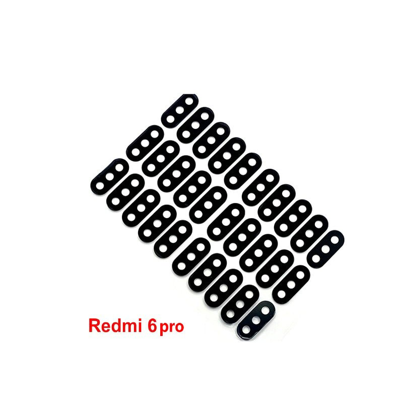 1PCS Neue Kamera Glas Objektiv Zurück Hinten Kamera Glas Objektiv mit Kleber Ersatz für Xiaomi Redmi 6A 6 6pro 7A 8A K30 S2 telefon