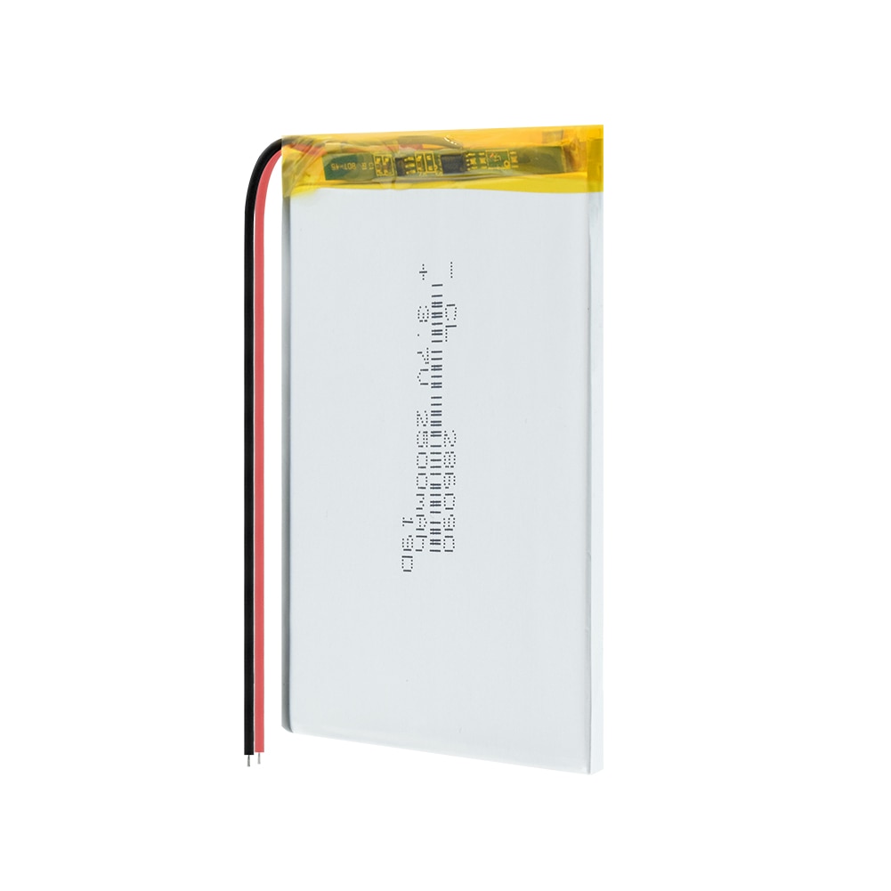 YCDC Batteria Ricaricabile Polimero di Litio - 2500mAh 3.7V - Per MP3, MP4, GPS, PSP, Cuffie Bluetooth