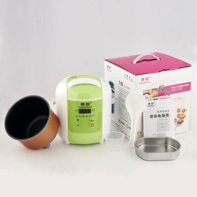 Smart Electric Rice Cooker 2-3 People Mini Electric Rice Cooker Household Multi-Function 1.6L