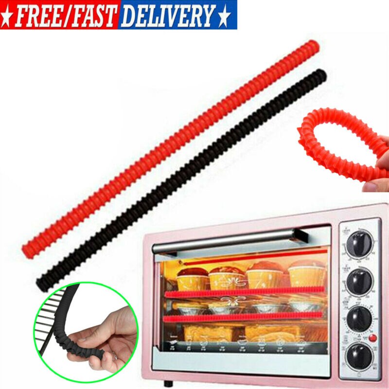 Tira aislante para horno, Protector de silicona para horno, resistente al calor, evita quemaduras, 1 unidad