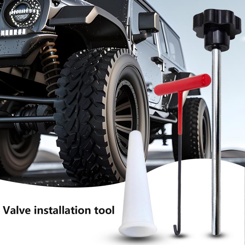 Ventielgereedschap Auto Ventielverwijderaar Gereedschap Ventielgereedschap voor het vervangen van lekkende kleppen in auto's Vrachtwagens Motorfietsen Fietsen