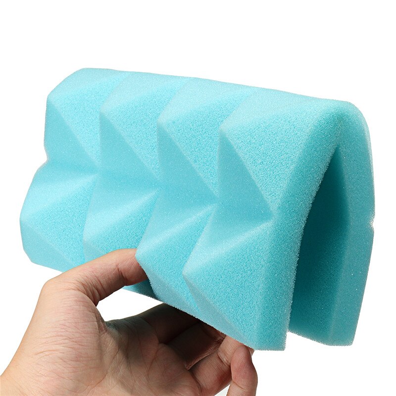 25 x 25 x 5cm akustisk kile lydisolering studio skum fliser pyramide super lydisolering lydisolering studie skum