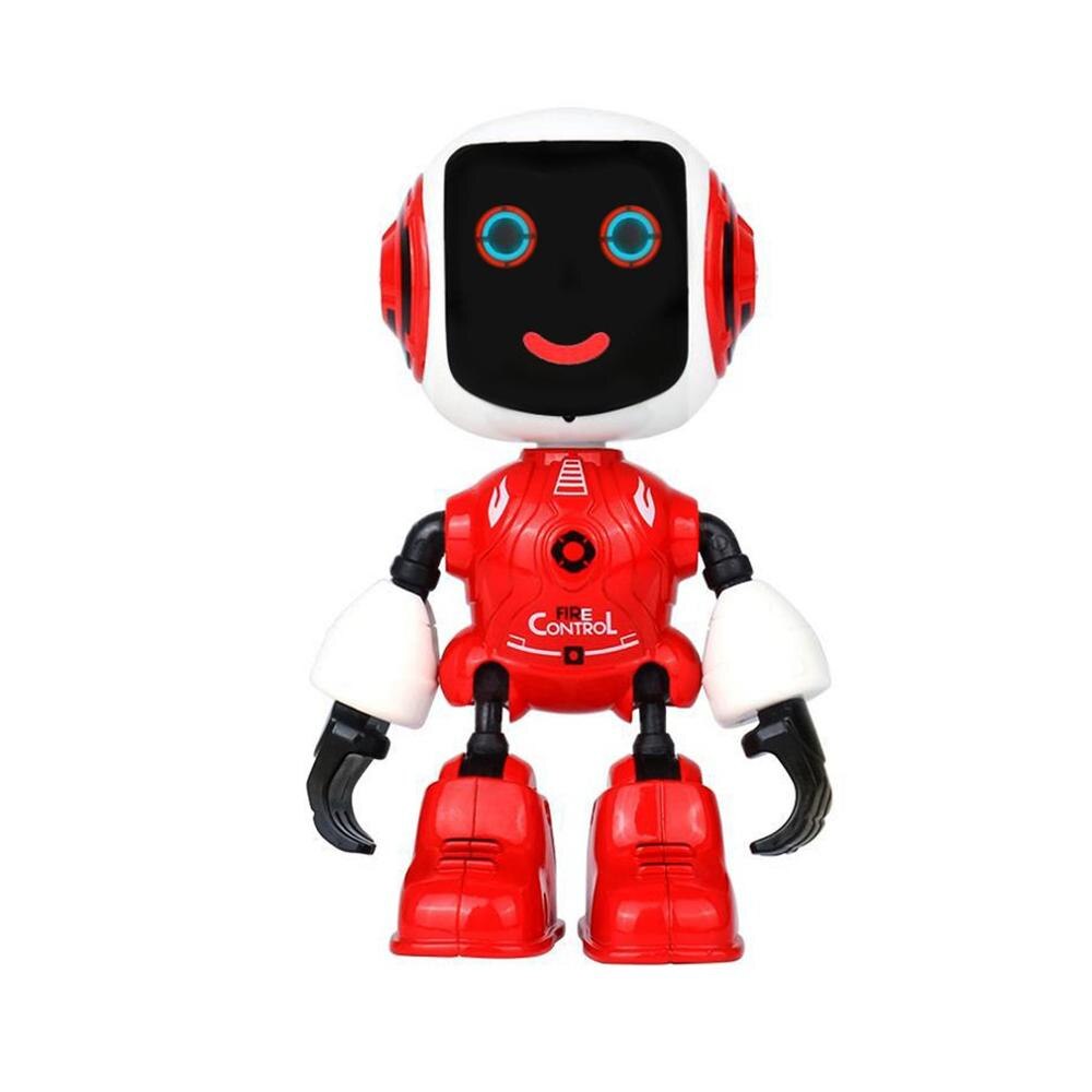 Cartoon Legering Elektrische Voordeel Intelligente Robot Gezamenlijke Energie Activiteit Early Wetenschap Onderwijs Kinderen Model Speelgoed Voor Kinderen Bi: red