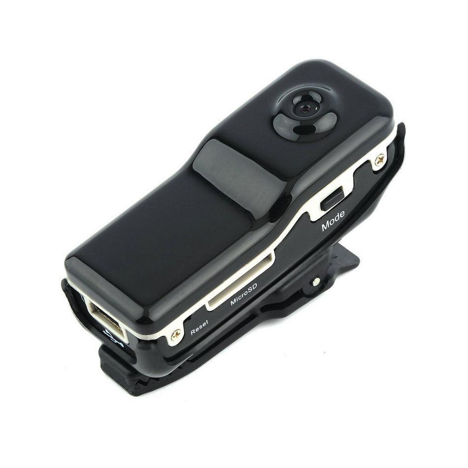 MD80 Mini DV DVR 720P HD Mini Camera Digital Video Recorder Webcam Black with Holder r20