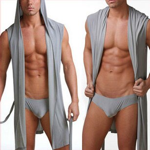 Peignoir Homme Bath Robe Men Robe Men