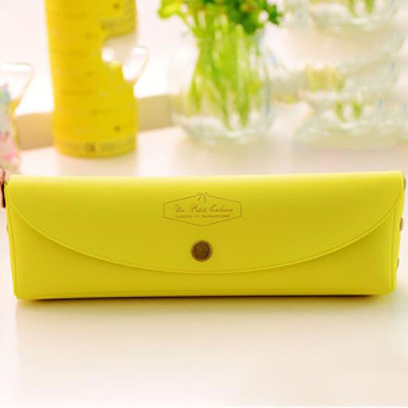 Mooie Multifunctionele Pu Lederen Cosmetische Tas Creatieve Make-Up Tas Vrouwen Travel Organizer Bag 3 Kleuren: Yellow