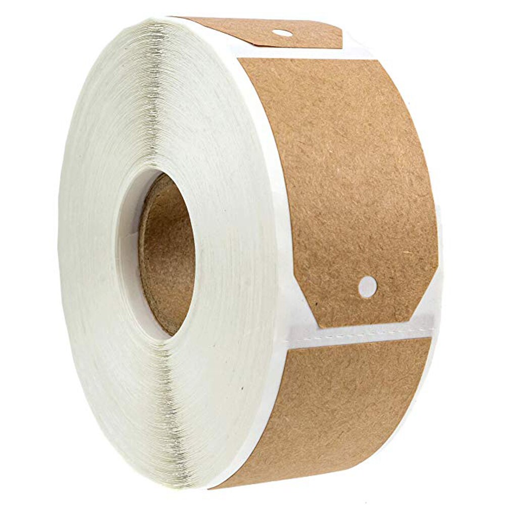 300 etiketter/rulle bruna etiketter klistermärken scrapbooking etikett klistermärken för etiketter och bröllopsdekoration brevpapper klistermärke: Default Title