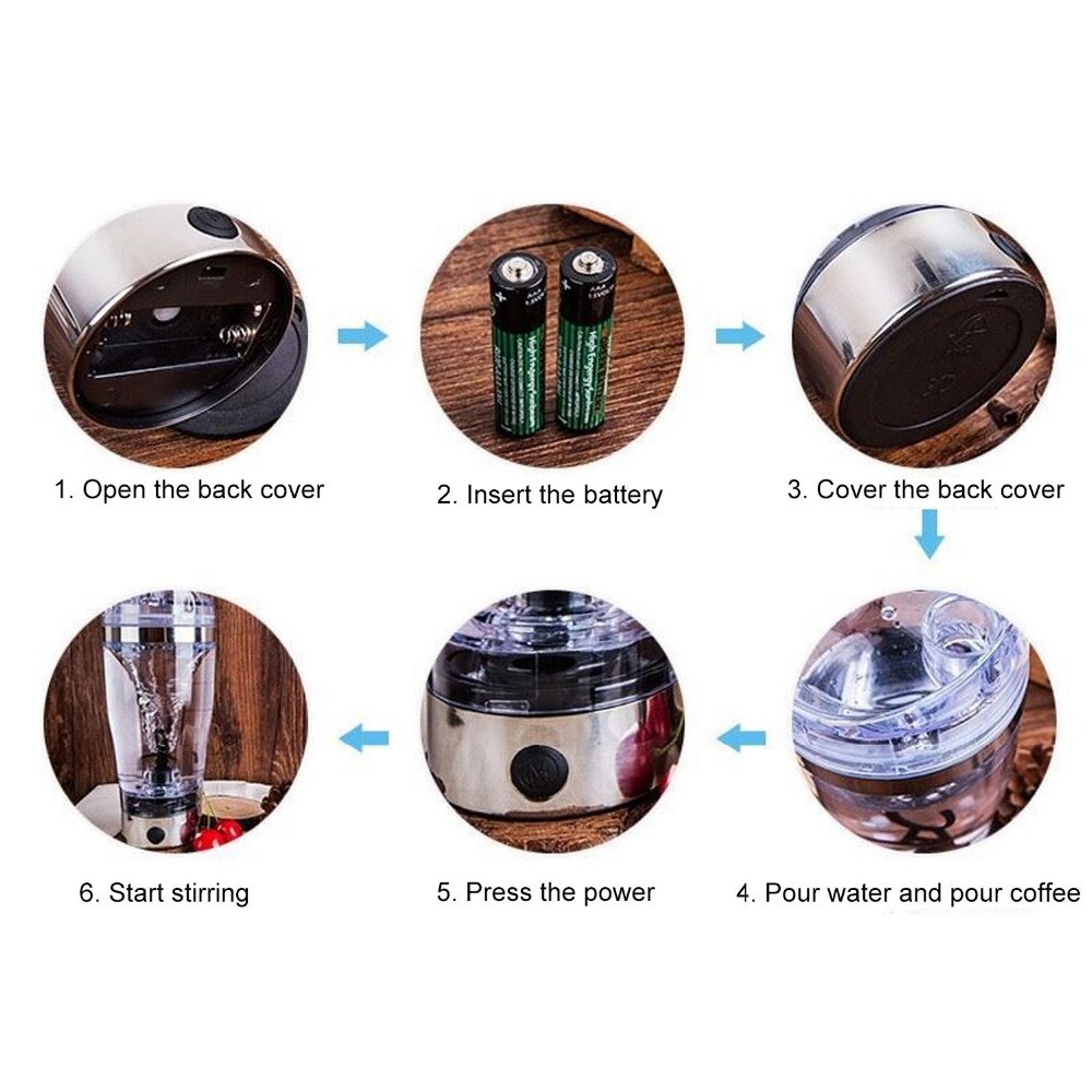 450ml torq elektrisk protein shaker usb shaker flaskor mjölk kaffe mixer vattenflaska rörelse vortex tornado smart mixer