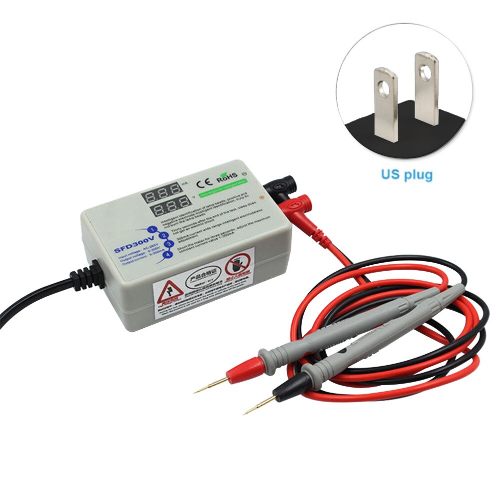 LED Backlight Tester 0-300V Output Repair Tool Measurement Digital Display Home Auto Identification With Meter Pen TV Lamp Bead