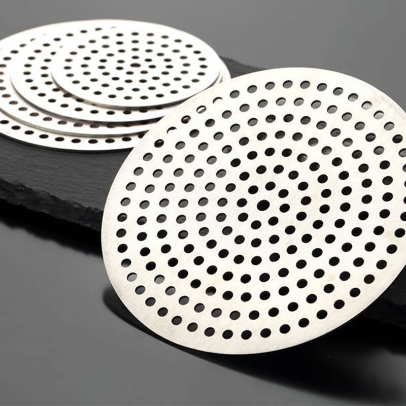 Ronde Putdeksel Badkamer Douche Haar Catcher Mesh Gootsteen Zeef Bad Afvoer Protector Rvs
