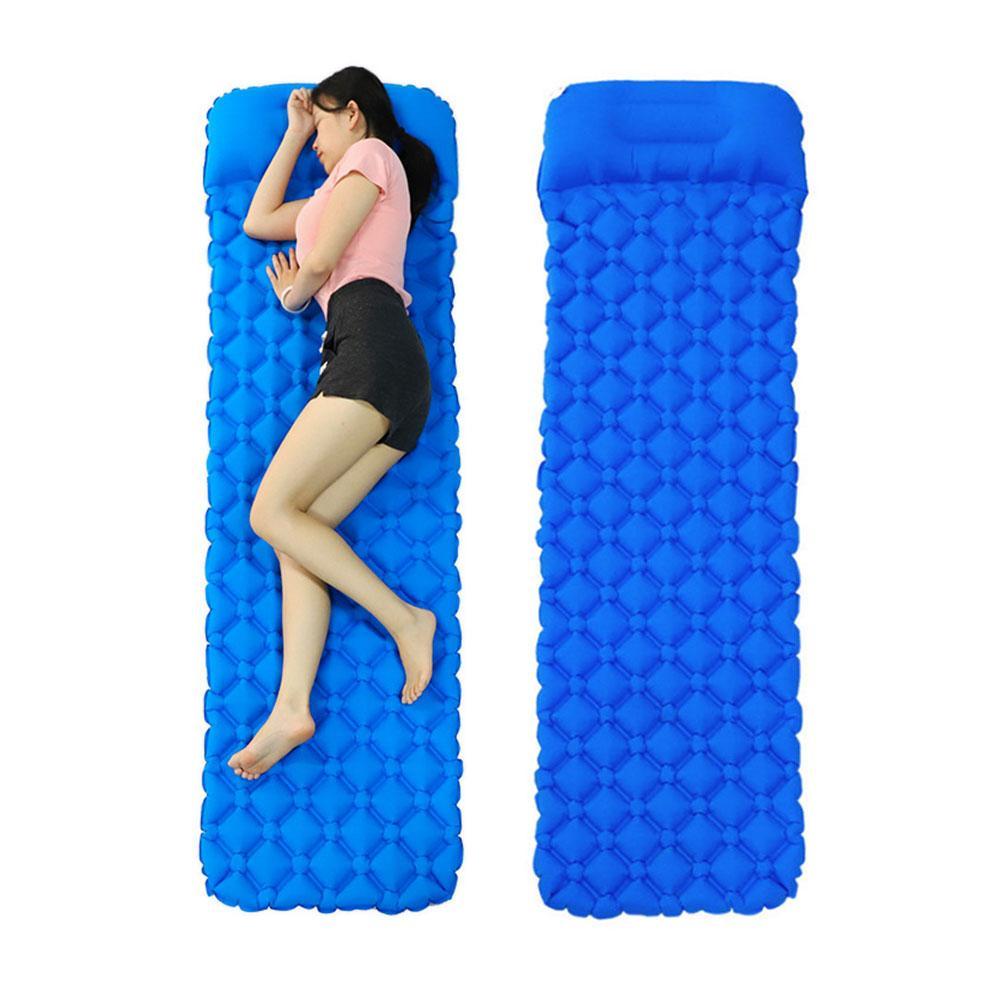 Outdoor Tent Met Kussen Diamant-Vormige Slapen Pad Tas Sin Camping Slapen Draagbare Vijfhoekige Ultra-Lichte Vocht-proo W1R3