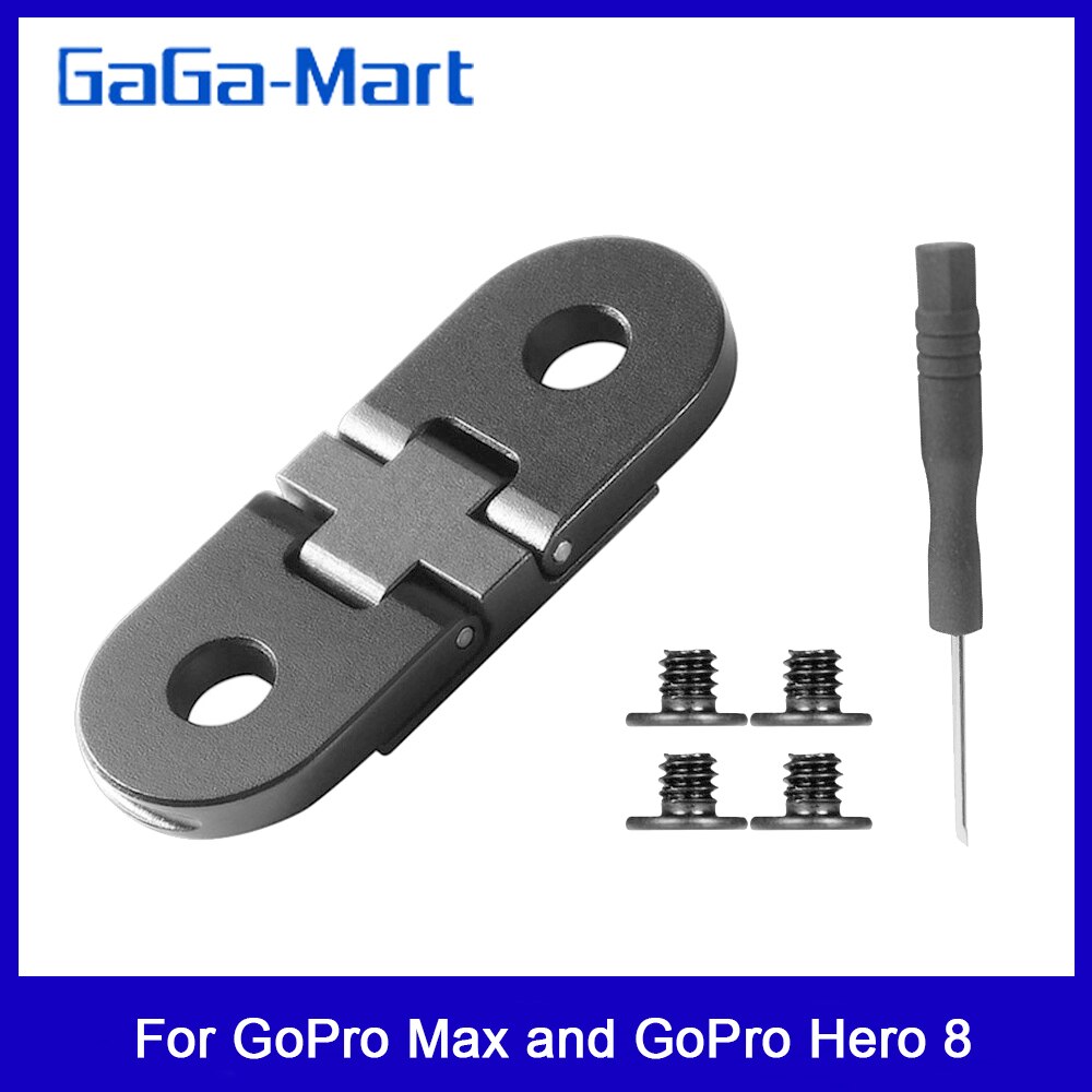 Camera Magnetische Mount Adapter Universal Opvouwbaar Adapter Selfie Stick Mount Adapter Compatibel Met Gopro Max En Gopro Hero 8