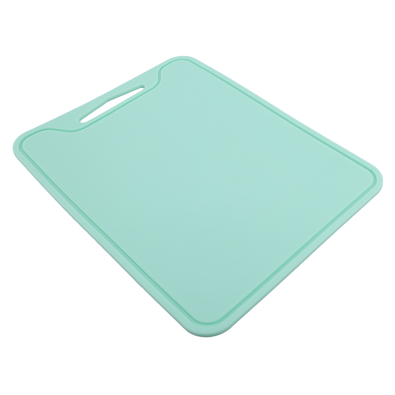 Silikon skjærebrett sklisikre skjærebrett matter 30*22cm frukt vegatable skjæreblokker kjøkkenverktøy: Grønn