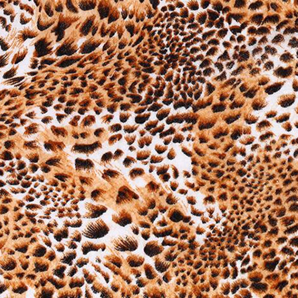 Djurtryck tyg 100x 150cm leopard tiger ko eller zebra soffa kostymer material för kuddar, dukar, dukar: A