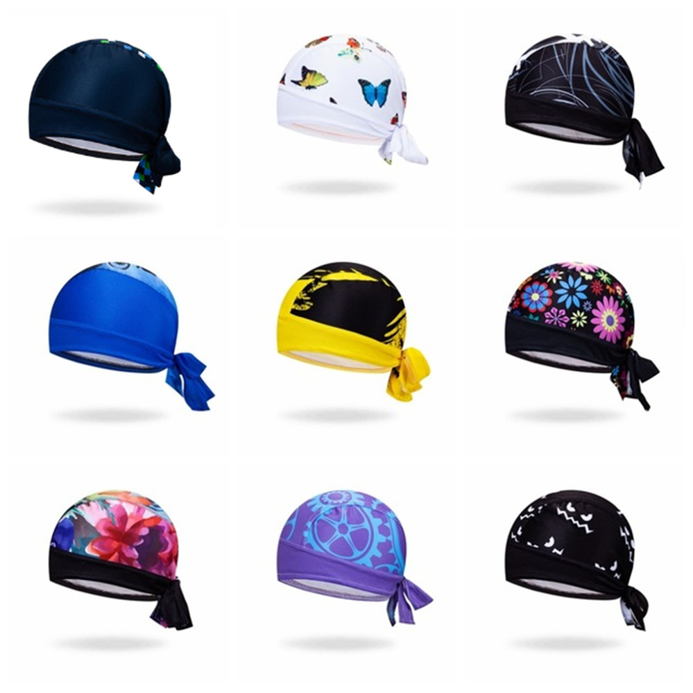 Bike Hoeden Fietshelm Cap Vrouwen Mannen Fiets bandana piraten sjaal Mountain road MTB Team Hoofdband Suncreen cap rijden