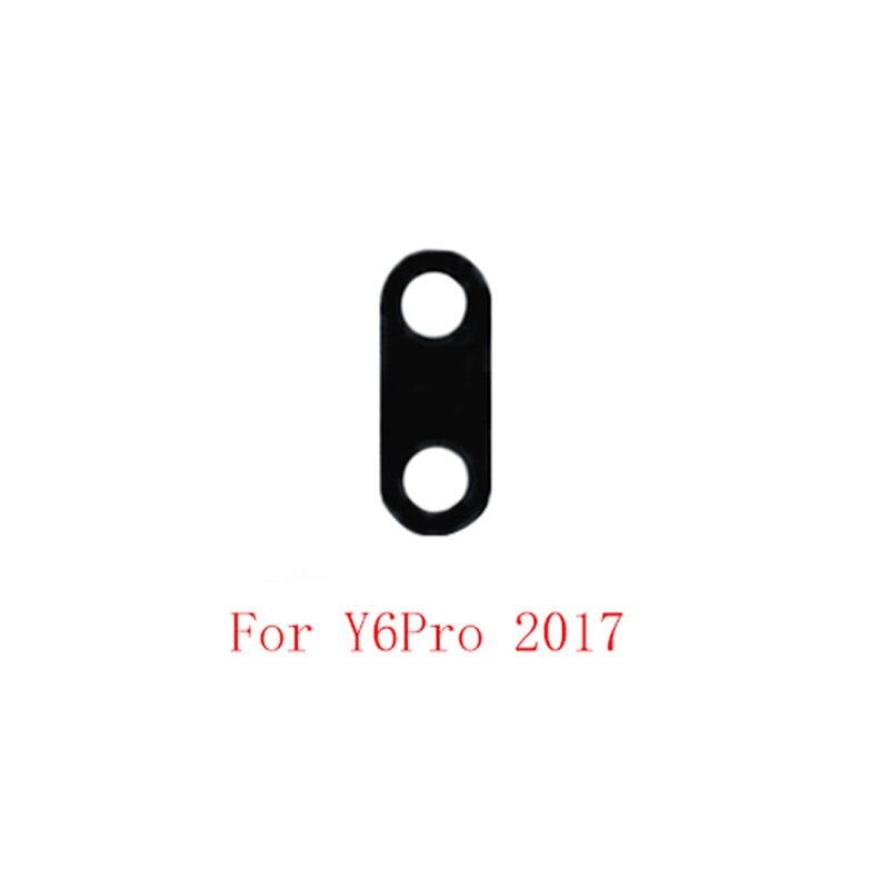 2 sztuk powrót tylna kamera obiektywu szkła dla Huawei Y6 2019 Y7 2019 Y7 2017 Y9 2019 Y9 2018 obiektyw szklany obiektyw wymiana naprawa części: For Y6Pro 2017