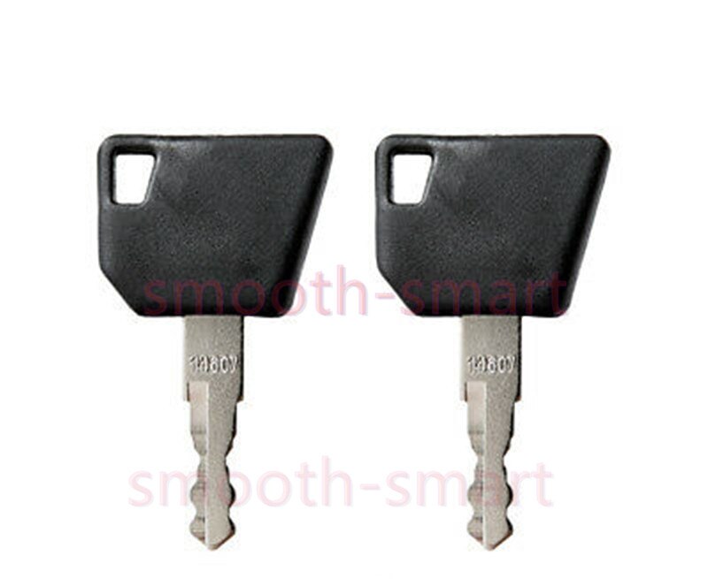 Llave para excavadora JCB Bomag (Juego de 2) Wacker Neuson, Hamm, llave maestra 14607