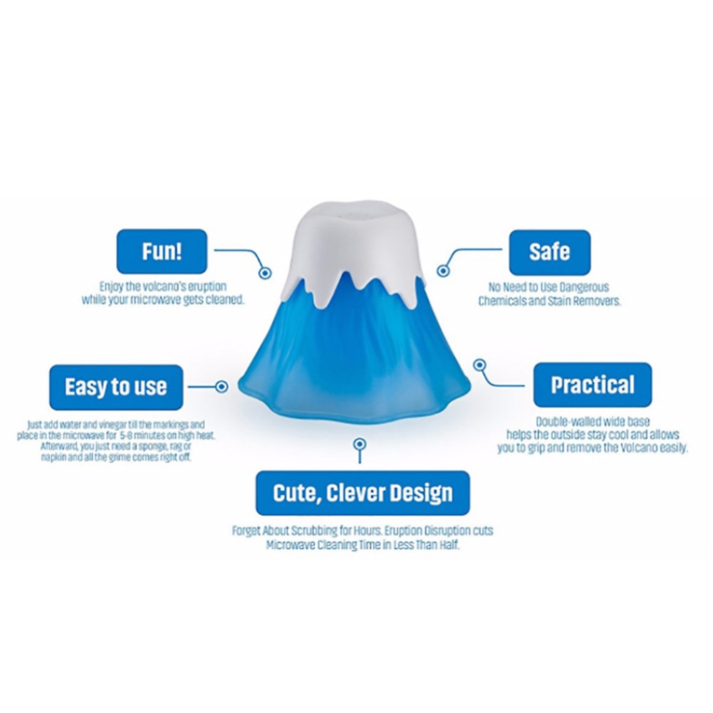 Gorąca sprzedaż kuchenka mikrofalowa odkurzacz wściekły wulkan erupcja pary wodnej kuchenka mikrofalowa odkurzacz lodówka urządzenia robić oczyszczania przyrząd kuchenny
