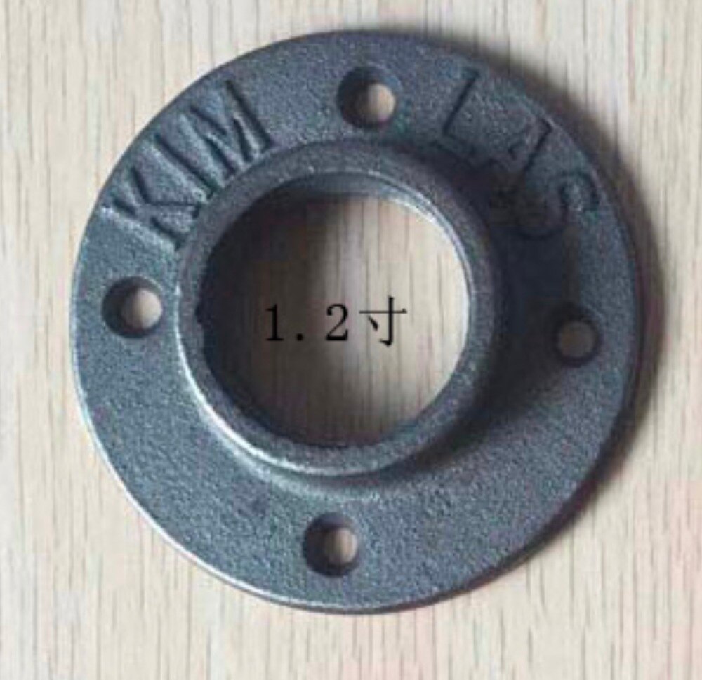 4 stuks/partij DN32 Diameter: 9 CM Iron Industriële Leidingen Flens Base