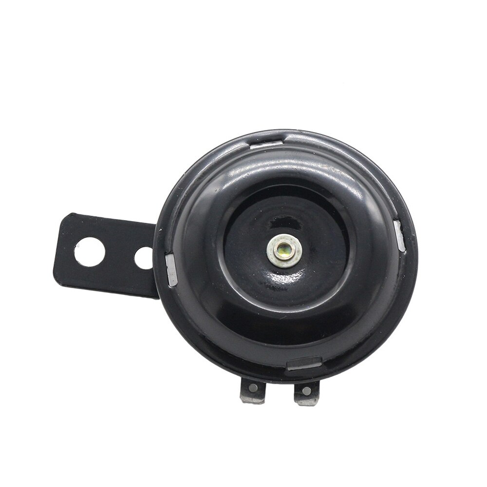 Klaxon noir pour moto 12V