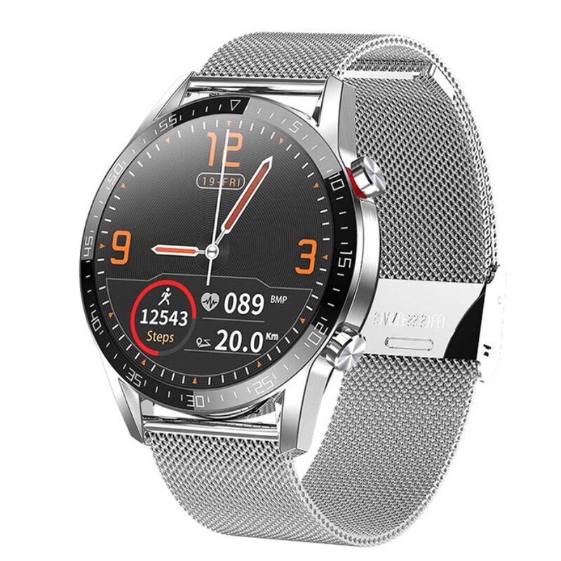 L13 reloj inteligente: Silver Steel
