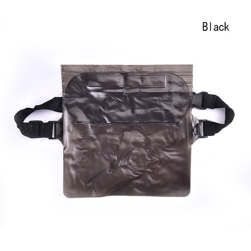 Waterdichte Afdichting Rafting Ddiving Zwemmen Taille Bag Ski Fineer Onderwater Drogen Schoudertas Heuptas Sporttas: BK