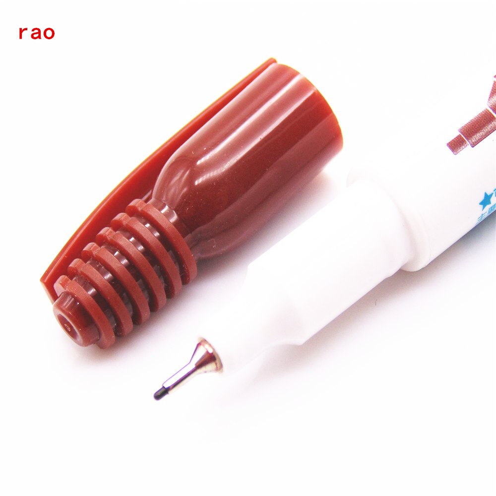 Stylo marqueur Extra fin à Base d'alcool, 0.5 Mm, 11 couleurs, encre pour Film/bois/tissu/métal/verre: Coffee