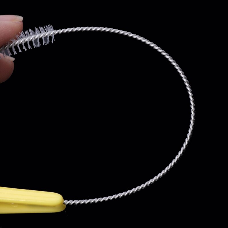 2 stks Baby Melk Fles Borstel Drink Water Cup Stro Borstel Cleaner Tool Kleur Willekeurige levering Kraamcadeau