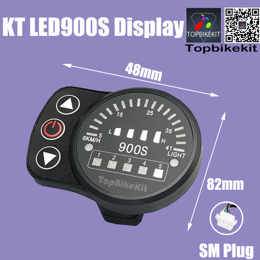 Ebike Display Kt Lcd3 Lcd4 Lcd5 Lcd 8H Lcd 8S Lcd9 Lcd 10H Lcd11 Led 900S Led 890 24v36v48V 48V 72V Fietsaccessoires Cycling Kt Display: Goud