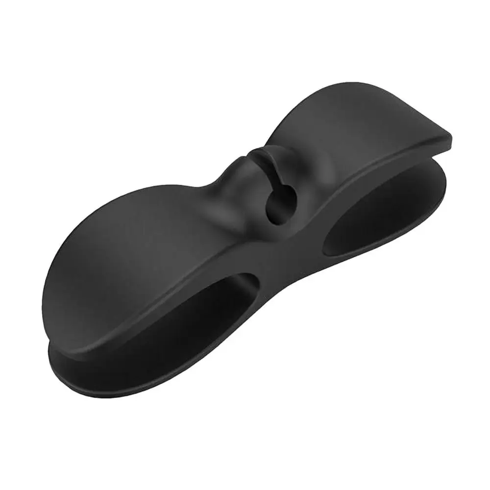 Wall-mounted Kitchen Plug Holder Bathroom Accessories Organizer Shelf Cord Reel Storage Boxs Coat Racks Data Cable Garden: black