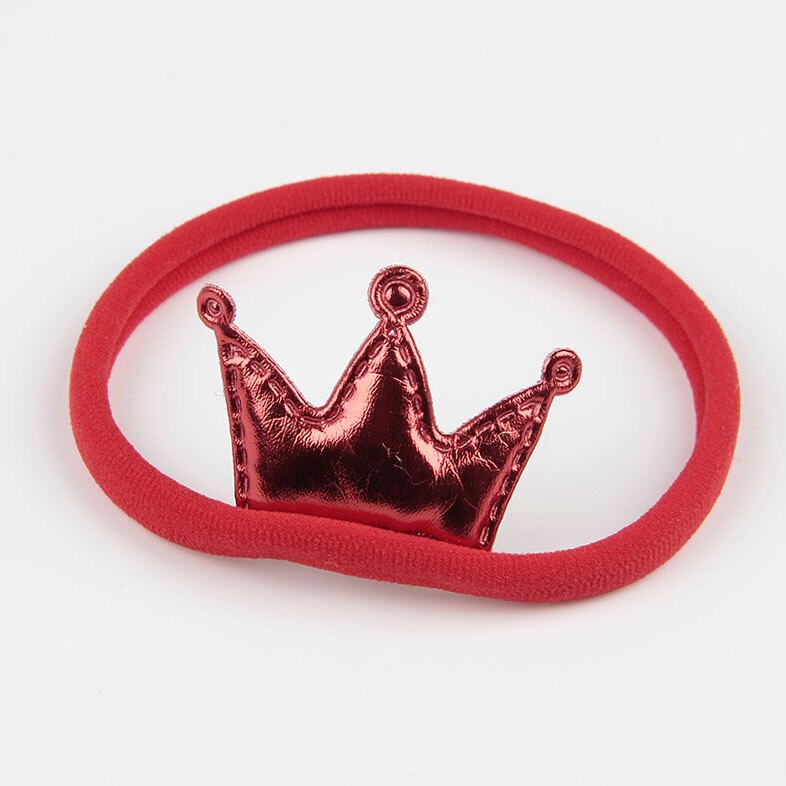 Kinderen baby kroonprinses nylon haarband hoofdband voor verjaardag festival carnaval feest kostuum accessoires: Rood