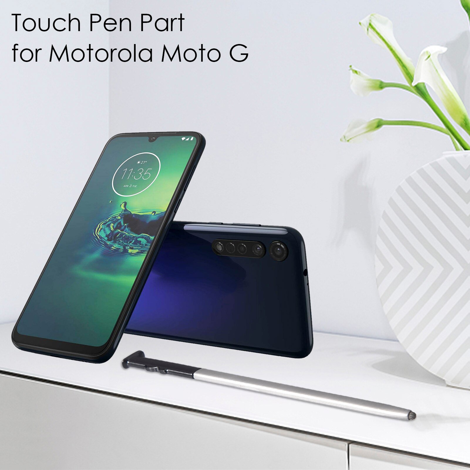 Touch Screen Pen Voor Telefoon Stylus Pennen Capacitieve Pen Aluminium Hoge Precisie Stylus Pen Voor Moto G