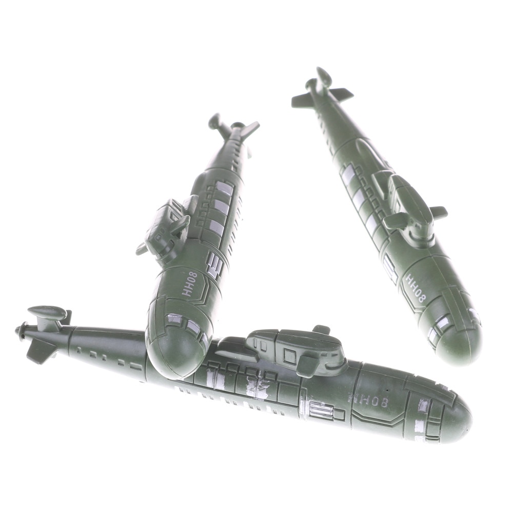 2PCS/LOT the toy submarine model, sand scene model toy ornaments