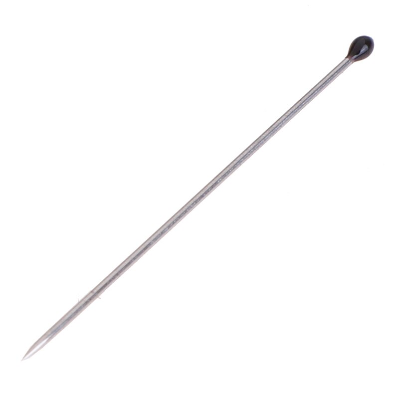 Aguja de espécimen de acero inoxidable con tubo para laboratorio escolar, broche de insecto para entomotología, 100 Uds.
