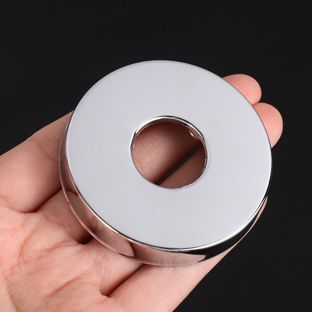 Shower Kitchen Wall Flange Chrome Flange Cover Faucet Accessories Pipe Wall Covers Faucet Decor Faucet Decorative Cover