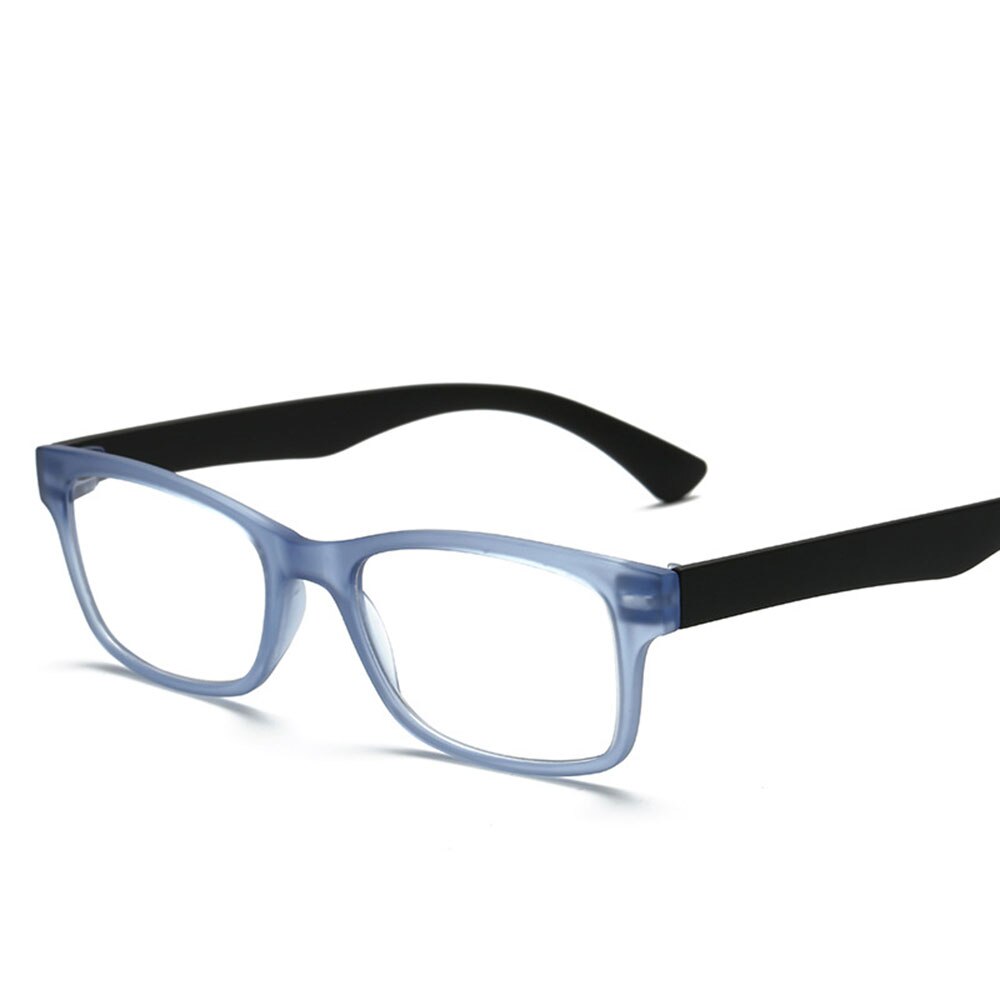 Gafas de aumento de lentes ligeros de visión de múltiples grados gafas de aumento Unisex para lupa de lectura de aguja: Azul / 400 degree