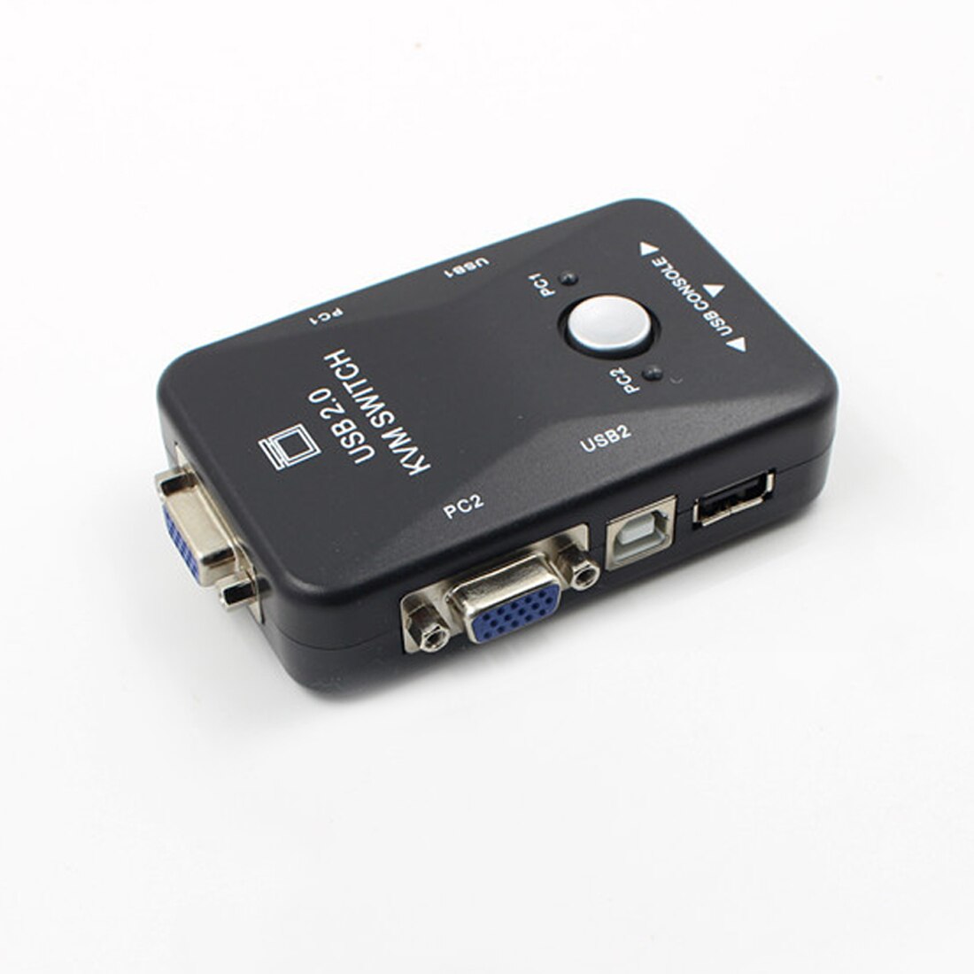 centechia USB 2.0 KVM Switch Switcher 1920*1080 3 Port VGA SVGA Switch Splitter Box for Keyboard Mouse Monitor Adapter