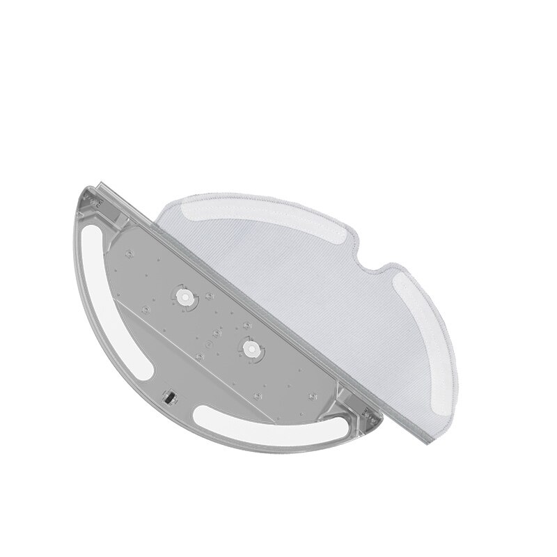 2 stk roborock  s50 s51 dele moppeklude til xiaomi støvsuger generation 2 tør våd moppe rengøring