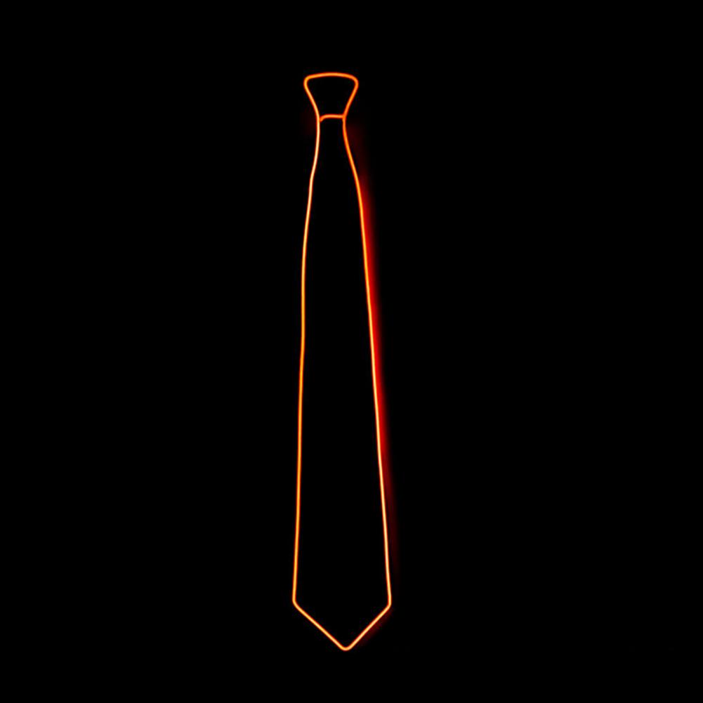 LED-Fliege, leuchtende blinkende Krawatte, Geburtstagsfeier, Hochzeit, Weihnachten, Dekoration, Halloween, Cosplay, verschiedene Lichtmodi, Fliege: Gold