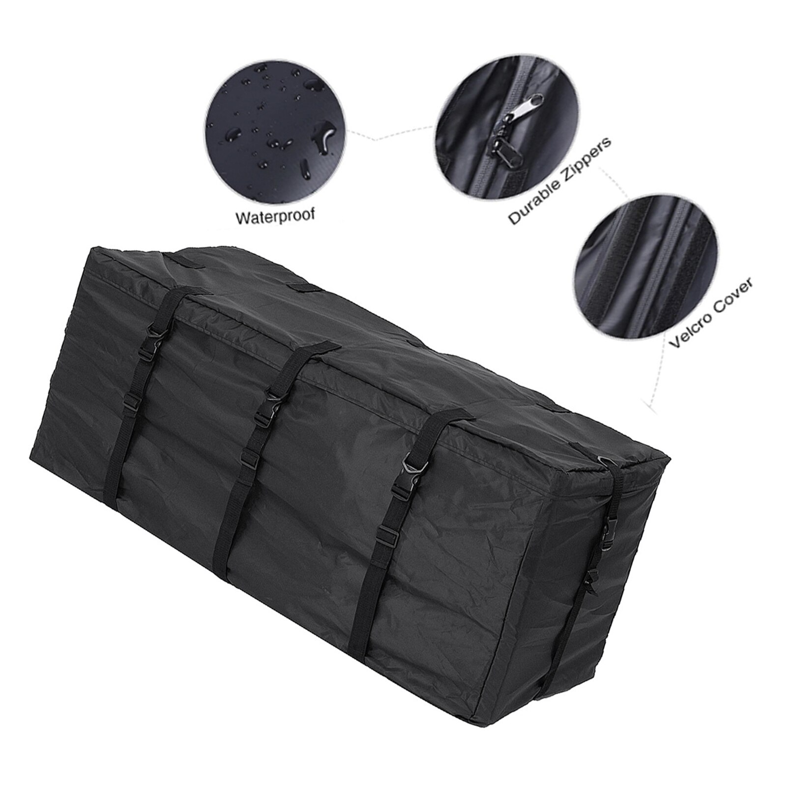 Waterproof Roof Car Bag Rooftop Cargo Bag Luggage Roof Top Carrier Storage Travel Large Capacity Car Roof Duffel Bag For SUV Van