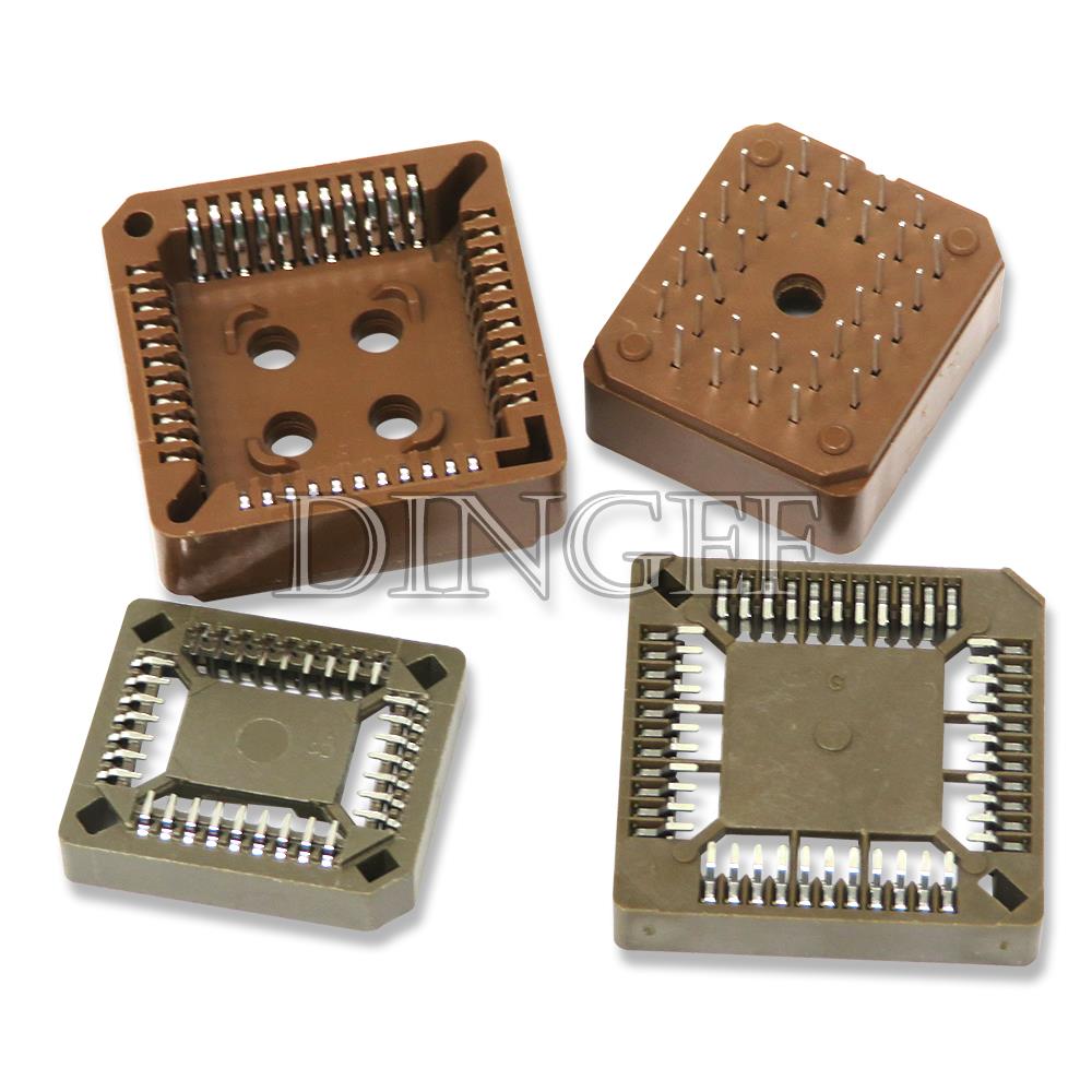 10Stck plcc44 plcc68 plcc84 PLCC32-SMD ic buchse plcc32 buchse Adapter 32 44 68 84 Stift plcc PLCC-32 konverter smd