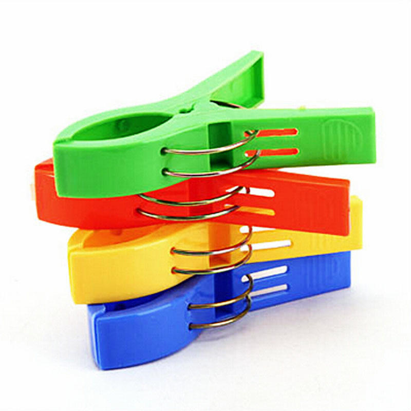 40 unids/set Clip tumbona Toalla de playa prendas para el sol cama solar Peg piscina Cruiseship Top pinzas para Ropa Útil