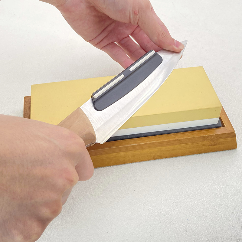 Knife Sharpener Whetstone Sharpening Stones Grinding Stone Water Stone Kitchen Tool 2-IN-1 400 1000 3000 Grit