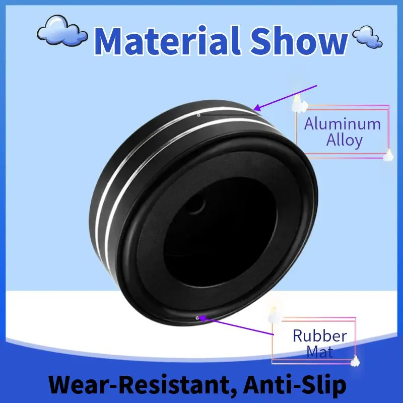 Speaker Spikes Stand Voeten Pad Voet Voor Luidsprekers CD Versterker 58x22mm 40x20mm Aluminium Rubber Draagbare Audio Video 4 sets