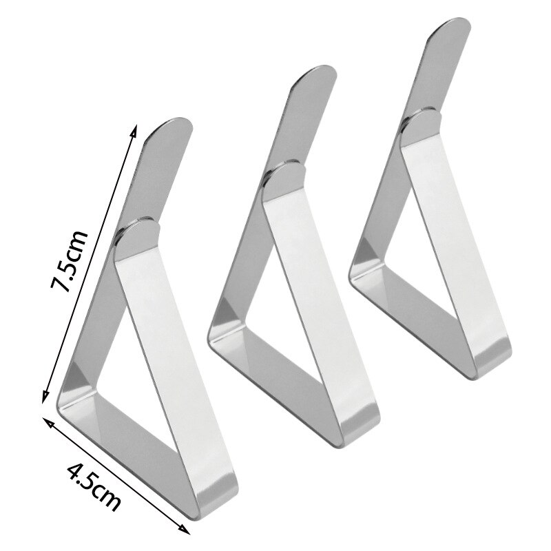 16 Pack Tafelkleed Clips, Picknick Tafelkleed Klemmen, Elastische Roestvrijstalen Tafel Doek Houders Voor Party, Camping