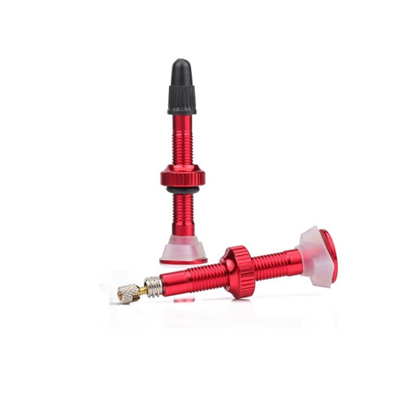 Syr-bolany 1 st 40mm mtb landsvägscykel gextender ventiler ultralätt aluminium med tubeless presta ventilkärna för cykel tube