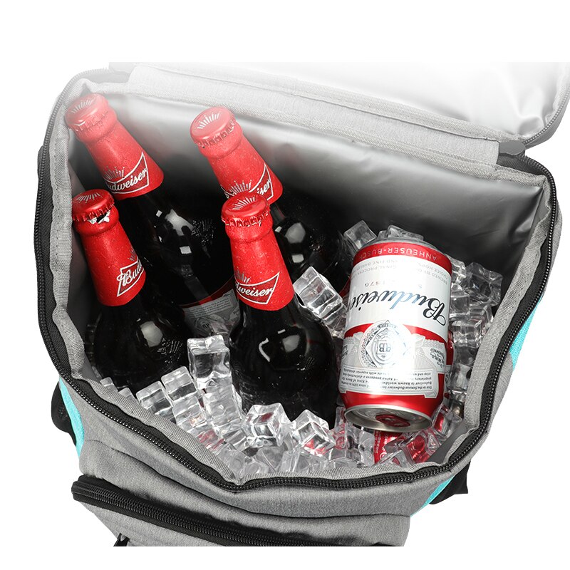 Portable Big Cooler Bag Thermo Lunch Picnic Box Insulated Cool Backpack Drink Beer Ice Pack Food Fresh Carrier Thermal Bags